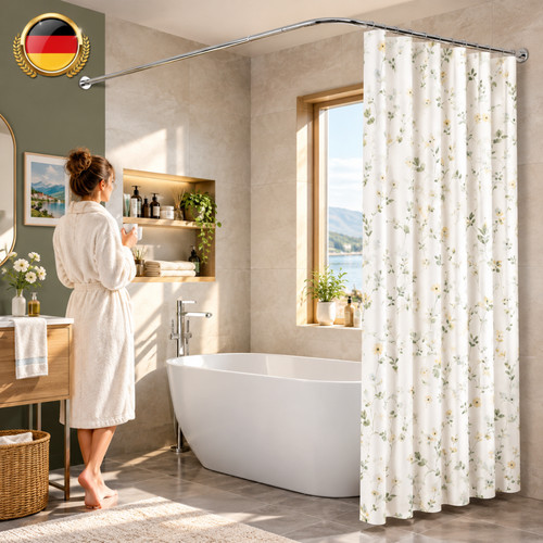 Duschvorhangstange ausziehbar - duschvorhangstange,