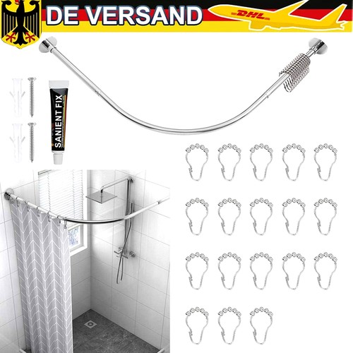 Duschvorhangstange ohne bohren - duschvorhangstange,