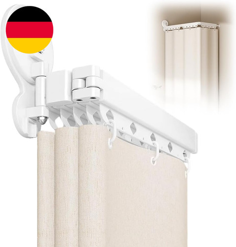 Duschvorhangstange mit - duschvorhangstange,