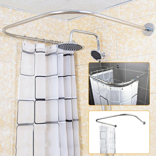 Duschstange ohne bohren form - ohne, u-form
